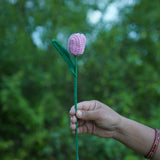 Tulip Flower | Handmade Crochet Festival Decoration | Artisan Made In India | Eco-Friendly| 100% Cotton |