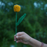 Tulip Flower | Handmade Crochet Festival Decoration | Artisan Made In India | Eco-Friendly| 100% Cotton |