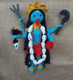 Kali Maa | Crochet | Toys For Kids | Handmade Infant Soothe Toys | Artisan Made In India | Amigurumi Toys | 100% Cotton | Crochet Cuddle Toys
