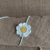 crochet Daisy Flower Pot and Rakhi | Home decor | Handmade crochet flower | Artisan Made In India | Amigurumi Toys | 100% Cotton | Crochet flower