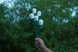 Tulip Flower | Handmade Crochet Festival Decoration | Artisan Made In India | Eco-Friendly| 100% Cotton |