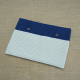 Plain Laptop Sleeve | Handmade Crochet Festival Decoration | Artisan Made In India | Eco-Friendly| 100% Cotton |