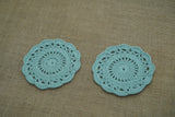 Flower Tea Coaster | Handmade Crochet Festival Decoration | Artisan Made In India | Eco-Friendly| 100% Cotton |