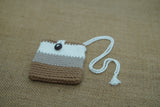 Stripe Airpod Cover | Handmade Crochet Festival Decoration | Artisan Made In India | Eco-Friendly| 100% Cotton |