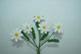 Daisy Flower | Handmade Crochet Festival Decoration | Artisan Made In India | Eco-Friendly| 100% Cotton |