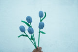 Tulip Flower | Handmade Crochet Festival Decoration | Artisan Made In India | Eco-Friendly| 100% Cotton |