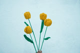 Tulip Flower | Handmade Crochet Festival Decoration | Artisan Made In India | Eco-Friendly| 100% Cotton |