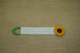 Sunflower Mug Warmer| Handmade Crochet Festival Decoration | Artisan Made In India | Eco-Friendly| 100% Cotton |