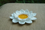 Lotus Tealight Holder and Rangoli | Handmade Crochet Festival Decoration | Artisan Made In India | Eco-Friendly| 100% Cotton |