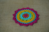 Mandala | Handmade Crochet Festival Decoration | Artisan Made In India | Eco-Friendly| 100% Cotton |