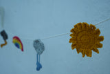 Seasons Toran | Handmade Crochet Festival Decoration | Artisan Made In India | Eco-Friendly| 100% Cotton | Toran