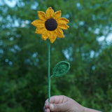 Sunflower | Handmade Crochet Festival Decoration | Artisan Made In India | Eco-Friendly| 100% Cotton |