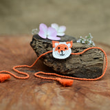 Kids Rakhi | Fox | Rakshabandhan | For Kids & Adults | Artisan Made In India | 100% Cotton | Crochet, Handcrafted