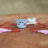 Kids Rakhi | Cat | Rakshabandhan | For Kids & Adults | Artisan Made In India | 100% Cotton | Crochet, Handcrafted