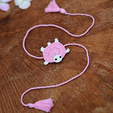 Kids Rakhi | Turtle | Rakshabandhan | For Kids & Adults | Artisan Made In India | 100% Cotton | Crochet, Handcrafted (Copy)