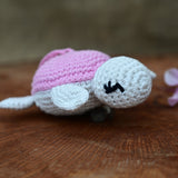 Turtle Soft Plush Toy | Toys For Kids | Handmade Infant Soothe Toys | Artisan Made In India | Amigurumi Toys | 100% Cotton | Crochet Cuddle Toys
