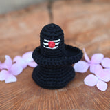 Shivling KC Soft Plush Toy | Toys For Kids | Handmade Infant Soothe Toys | Artisan Made In India | Amigurumi Toys | 100% Cotton | Crochet Shiv ling key chain