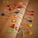 Family Rakhi Combo | Set of 8 | Rakshabandhan | For Kids & Adults | Artisan Made In India | 100% Cotton | Crochet, Hand Knitted