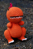 T-Rex Soft Plush Toy | Toys For Kids | Handmade Infant Soothe Toys | Artisan Made In India | Amigurumi Toys | 100% Cotton | Crochet Cuddle Toys
