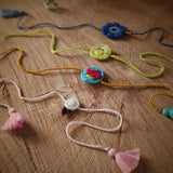 Set of 4 Unique Rakhis | Assorted | Rakshabandhan | For Kids & Adults | Artisan Made In India | 100% Cotton | Crochet, Handcrafted