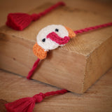 Kids Rakhi | Ganesha | Rakshabandhan | For Kids & Adults | Artisan Made In India | 100% Cotton | Crochet, Handcrafted