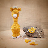 Kids Rakhi | Giraffe | Rakshabandhan | For Kids & Adults | Artisan Made In India | 100% Cotton | Crochet, Handcrafted