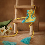 Kids Rakhi | Baby Dragon | Rakshabandhan | For Kids & Adults | Artisan Made In India | 100% Cotton | Crochet, Handcrafted