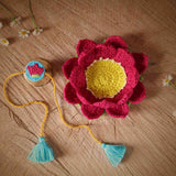 Lotus Tea Light Holder | Home Decor| Artisan Made In India | 100% Cotton | Gifting