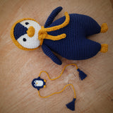 Kids Rakhi | Penguin | Rakshabandhan | For Kids & Adults | Artisan Made In India | 100% Cotton | Crochet, Handcrafted