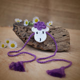 Kids Rakhi | Sheep | Rakshabandhan | For Kids & Adults | Artisan Made In India | 100% Cotton | Crochet, Handcrafted