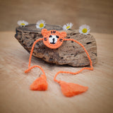 Kids Rakhi | Tiger | Rakshabandhan | For Kids & Adults | Artisan Made In India | 100% Cotton | Crochet, Handcrafted