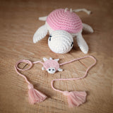 Handmade Turtle Plush Stuffed Toy | White | Toys For Kids | Handmade Infant Soothe Toys | Artisan Made In India | Amigurumi Toys | 100% Cotton | Crochet Cuddle Toys | Rakshabandhan| Gifting