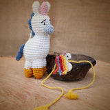 Kids Rakhi | Unicorn | Rakshabandhan | For Kids & Adults | Artisan Made In India | 100% Cotton | Crochet, Handcrafted