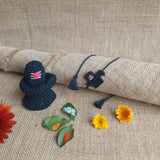 Shivling Plush Stuffed Toy and Rakhi | Toys For Kids | Handmade Infant Soothe Toys | Artisan Made In India | Amigurumi Toys | 100% Cotton | Crochet Cuddle Toy
