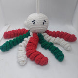 Octopus Soft Plush Toy | Toys For Kids | Handmade Infant Soothe Toys | Artisan Made In India | Amigurumi Toys | 100% Cotton | Crochet Cuddle Toys