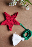 Christmas star bookmark
